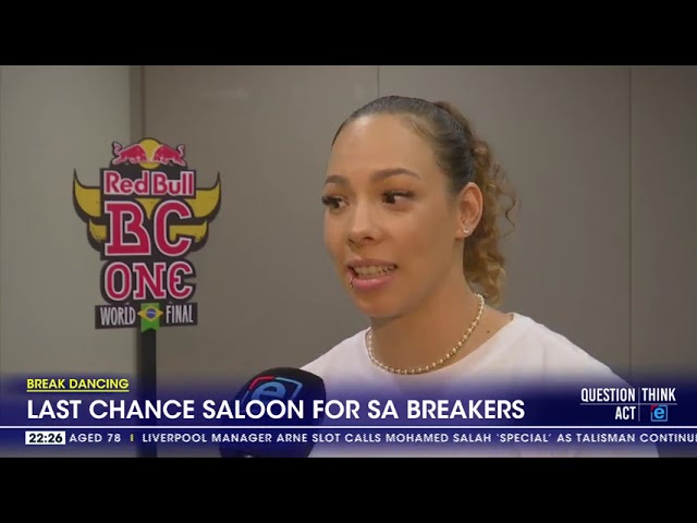 ⁣Last chance saloon for South African break dancers