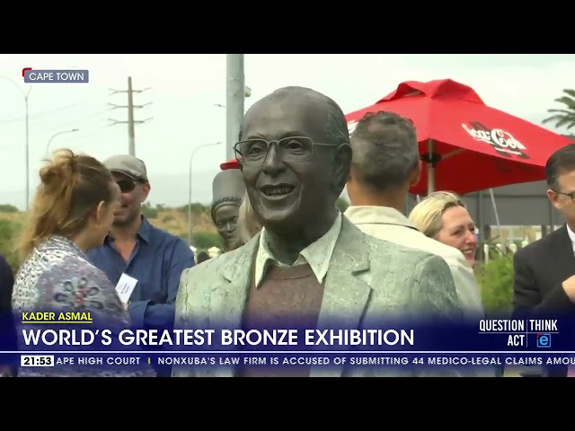 ⁣Kader Asmal | World's Greatest Bronze Exhibition