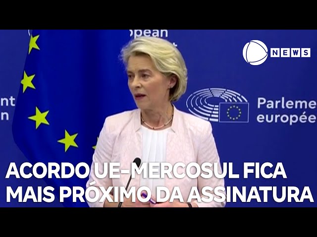 ⁣Acordo UE-Mercosul fica mais próximo da assinatura