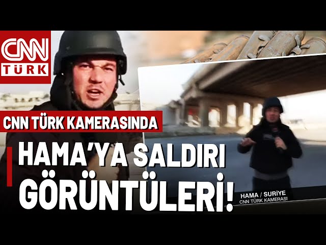 ⁣CNN TÜRK O Anda Kayıttaydı! İşte Suriye'de Rejim Güçlerinin Hama'yı Bombalama Anı... | Gec