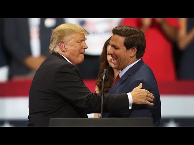 ⁣DONALD TRUMP ESTÁ CONSIDERANDO LA POSIBILIDAD DE NOMBRAR A RON DESANTIS COMO SECRETARIO DE DEFENSA