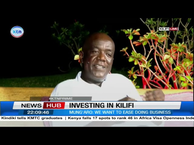 ⁣Kilifi Governor Gideon Mungaro shares the opportunities for investment in the county