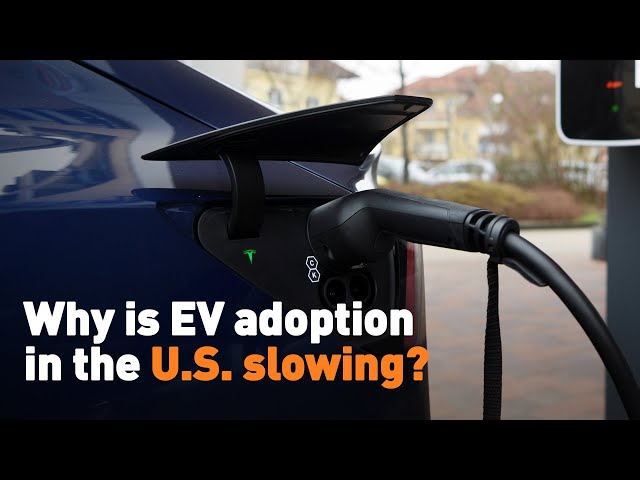 ⁣Why is EV adoption in the U.S. slowing?