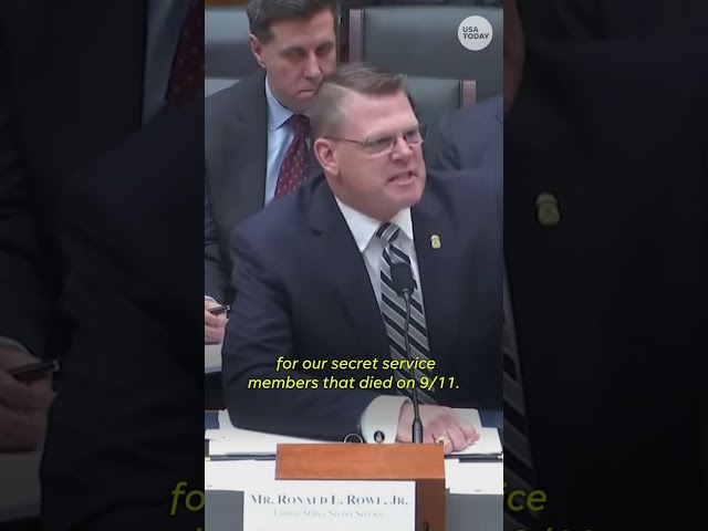 ⁣Congressman, Secret Service head share heated exchange during hearing #Shorts