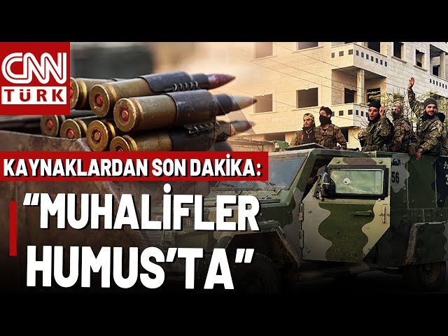 ⁣ Suriye'de "Muhalifler Humus'a Girdi" İddiası! Kaynaklar: Rejim Şam Yolunu Kapat