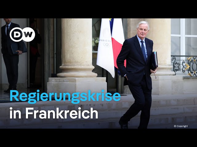 ⁣Opposition stürzt die Regierung von Premier Barnier | DW Nachrichten