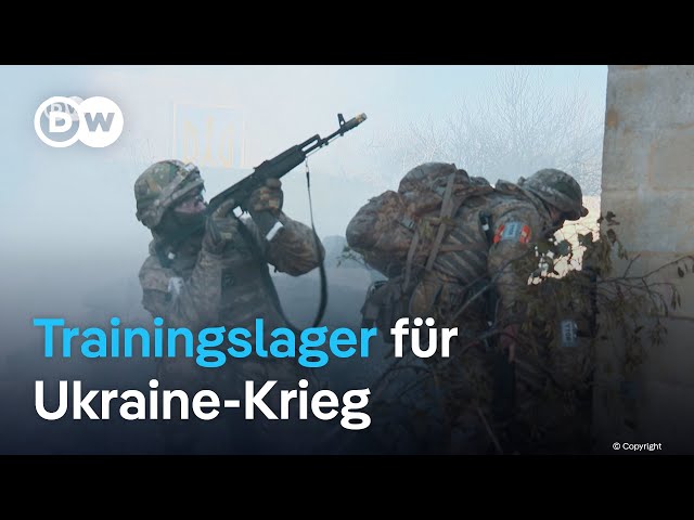 ⁣Rekruten aus der Ukraine werden in Großbritannien ausgebildet | DW Nachrichten