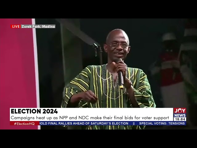 ⁣Nketia claims state powers have been used by NPP to obstruct their efforts in organizing functions.