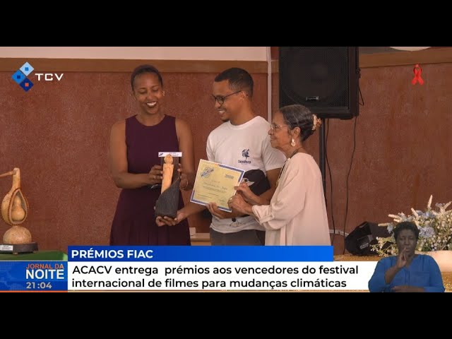 ⁣ACACV entrega prémios aos vencedores do festival internacional de filmes para mudanças climáticas