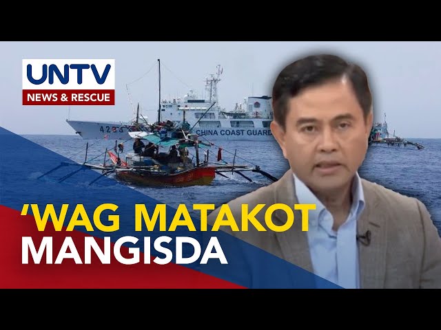 ⁣National Maritime Council, tiniyak ang kaligtasan ng mga mangingisdang Pinoy sa WPS