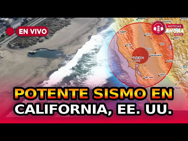 ⁣⚠ EE.UU. en alarma tras potente terremoto en California y alerta de tsunami