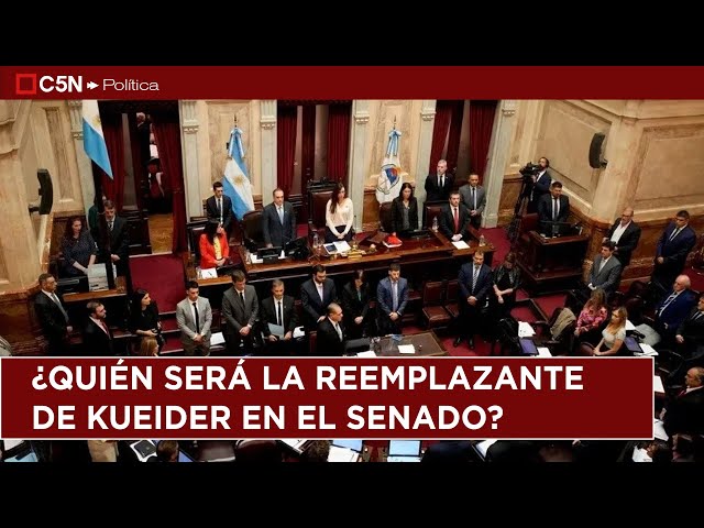 ⁣¿QUIÉN será la REEMPLAZANTE de KUEIDER en el SENADO?