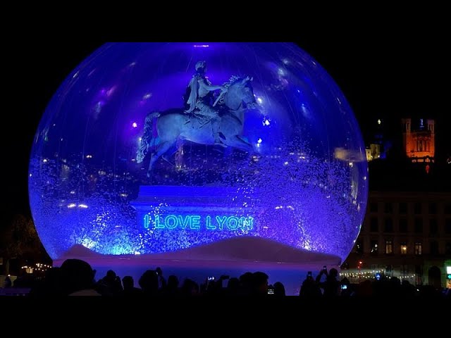 ⁣La Fête des Lumières in Lyon feiert ihr 25-jähriges Bestehen