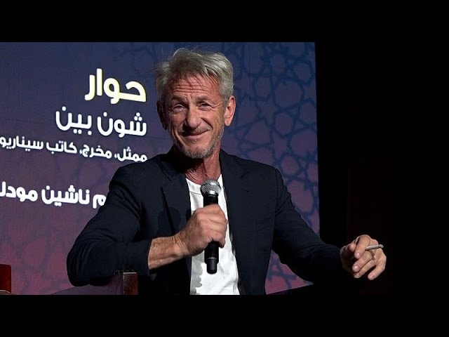 ⁣Sean Penn beim Internationalen Filmfestival von Marrakesch