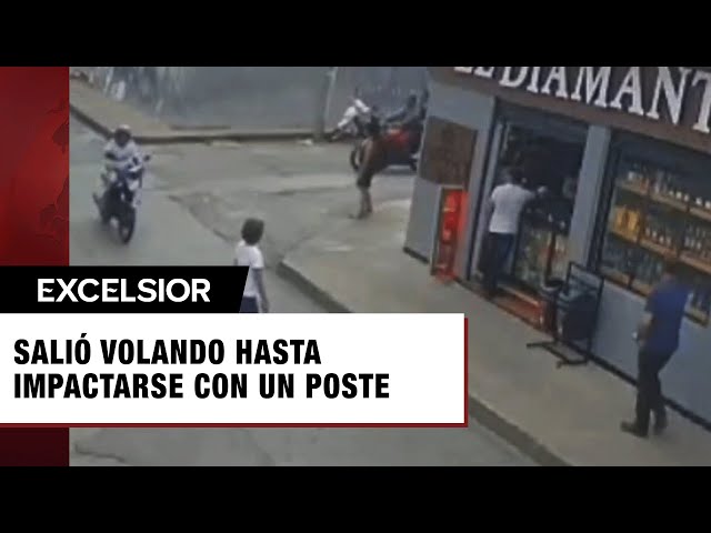 ⁣Biker impacta de forma brutal a maestra de 65 años y la mata