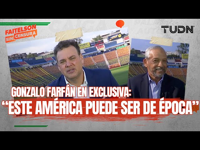 ⁣FAITELSON SIN CENSURA: Gonzalo Farfán ve al mejor América de la historia si es tricampeón | TUDN