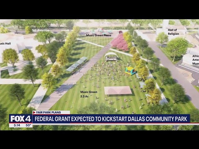 ⁣Fair Park community park gets a boost with $8.6M federal grant