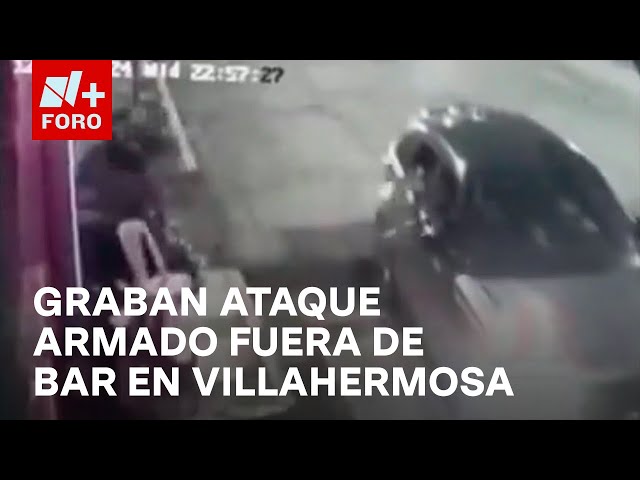 ⁣Balacera en bar provoca pánico en Villahermosa, Tabasco - Las Noticias