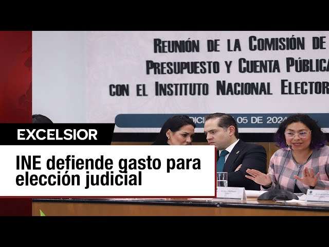 ⁣INE estaría en crisis si hay menos de 9 mmdp para la elección judicial: Consejeras