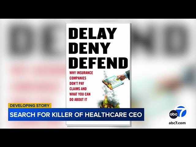 ⁣How book ‘Delay, Deny, Defend’ hints at motive for UnitedHealthcare CEO murder