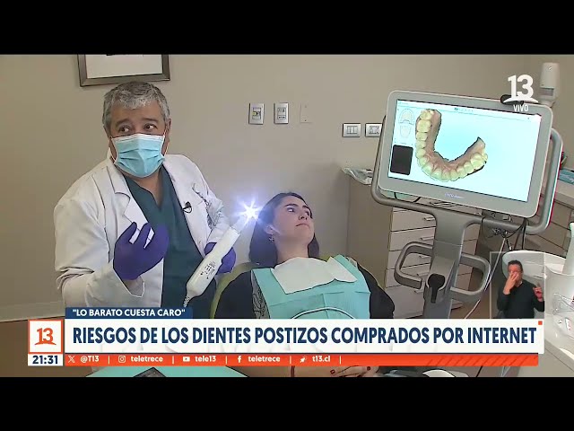 ⁣Los riesgos de los dientes postizos comprados por Internet | Lo barato cuesta caro