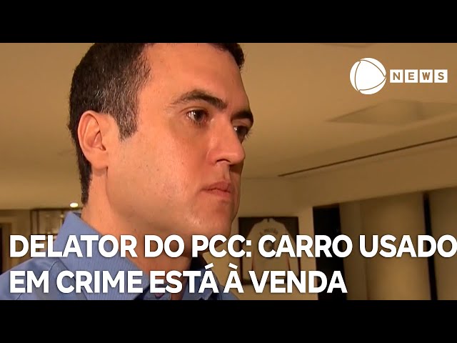 ⁣Carro usado por assassinos de delator do PCC está à venda