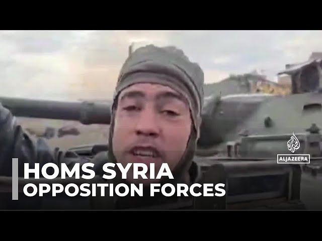 ⁣Assault on Homs: Opposition forces heading towards strategic city