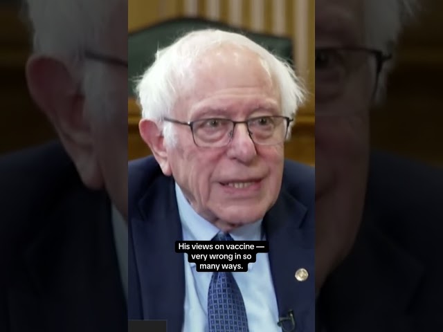 ⁣Bernie Sanders says RFK Jr. is “exactly correct” on food industry but wrong on vaccines #shorts