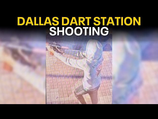 ⁣Surveillance photo shows South Dallas DART shooting suspect holding up long gun