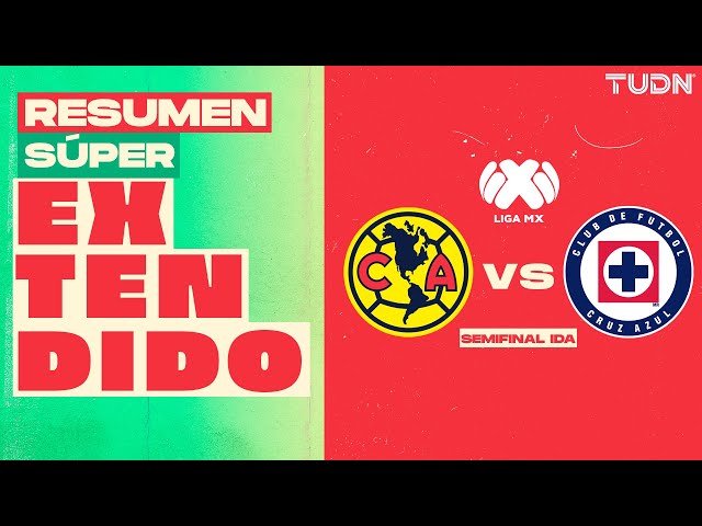 ⁣RESUMEN SÚPER EXTENDIDO | América vs Cruz Azul | Liga Mx -AP2024 - Semifinal - IDA | TUDN