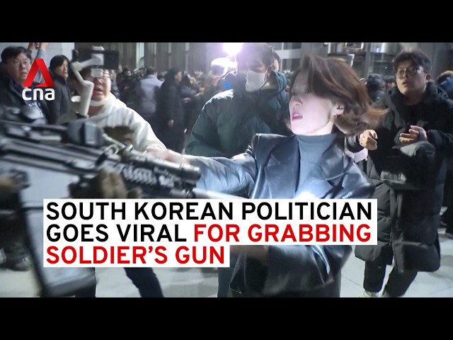 ⁣"There were many people braver than me": South Korean woman who grabbed soldier's gun