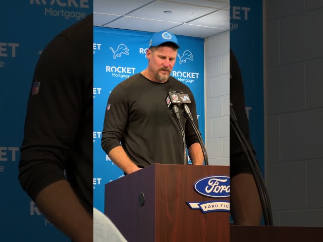 ⁣Dan Campbell on final fourth-down call in Lions win: “Everything in me told me, 'Let's fin