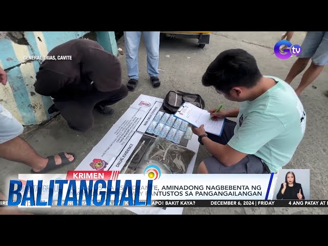 ⁣21-anyos na estudyante sa Cavite, aminadong nagbebenta ng marijuana para may... | Balitanghali