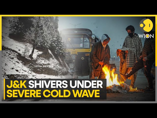 ⁣Cold Wave Hits J&K and Ladakh, Temperatures Plunge to Record Lows | India News | WION