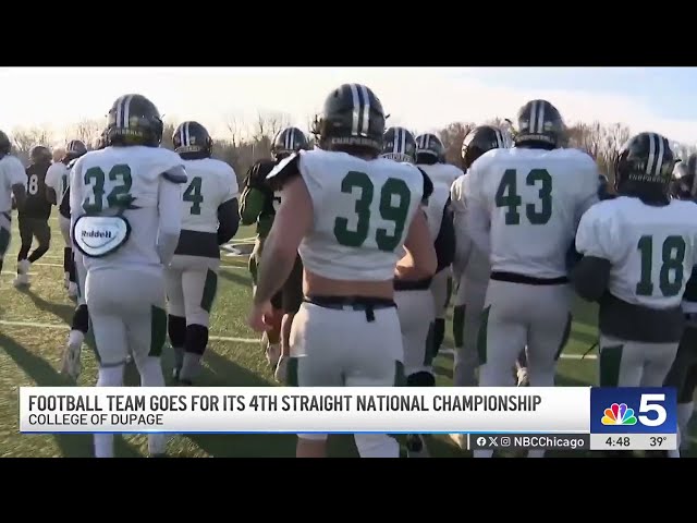 ⁣College of DuPage football aims for 4th-straight title