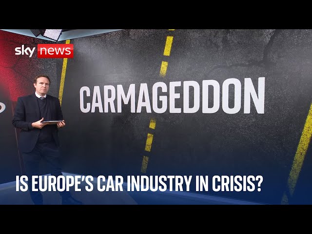 ⁣What's behind Europe's car industry crisis? | Ed Conway analysis