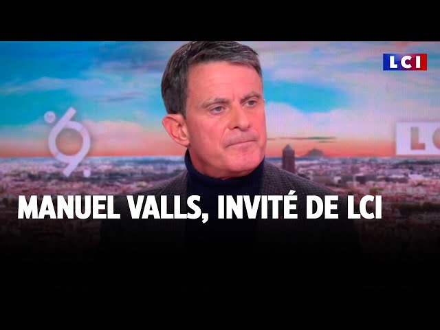 ⁣Manuel Valls "contre tout accord entre les socialistes et LFI"｜LCI