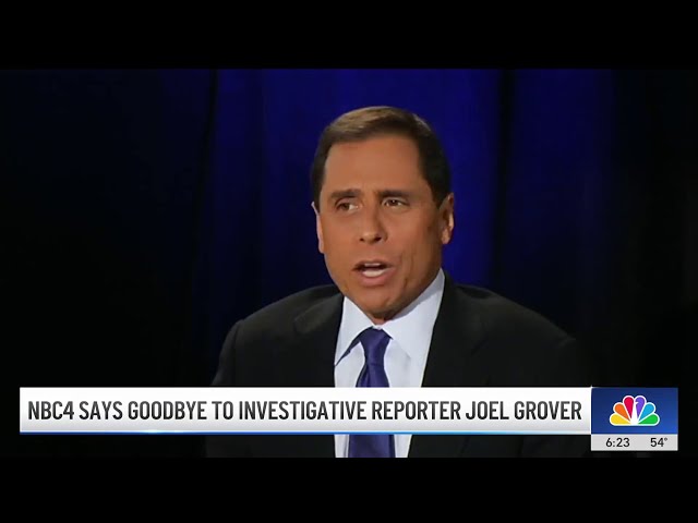 ⁣Investigative Reporter Joel Grover leaving NBCLA after 22 years