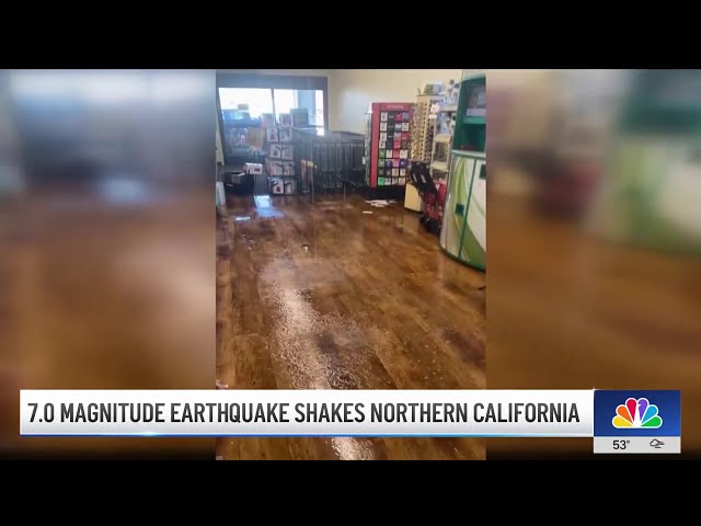 ⁣Earthquake shakes Northern California, prompts tsunami warning