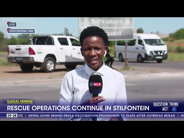 ⁣Illegal mining | Stilfontein saga is far from over