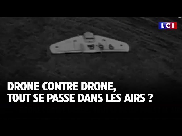 ⁣Drone contre drone, tout se passe dans les airs ?｜LCI