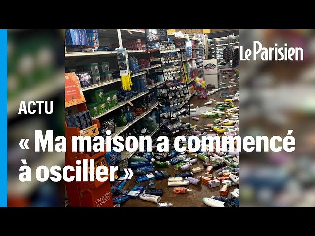 ⁣Un puissant séisme de magnitude 7 secoue la Californie, l'alerte tsunami levée