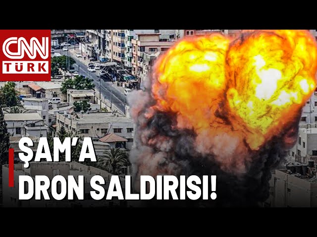 ⁣SON DAKİKA  Muhaliflerden Şam'a Dron Saldırısı! Şam'da Silah Sesleri Yükseliyor