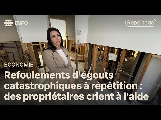 ⁣Une vague d’eaux usées de plus d’un mètre a détruit leurs condos à répétition | La facture