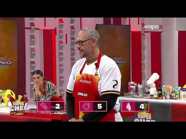 Don Emilio sale de la competencia de Super Chef Celebrities