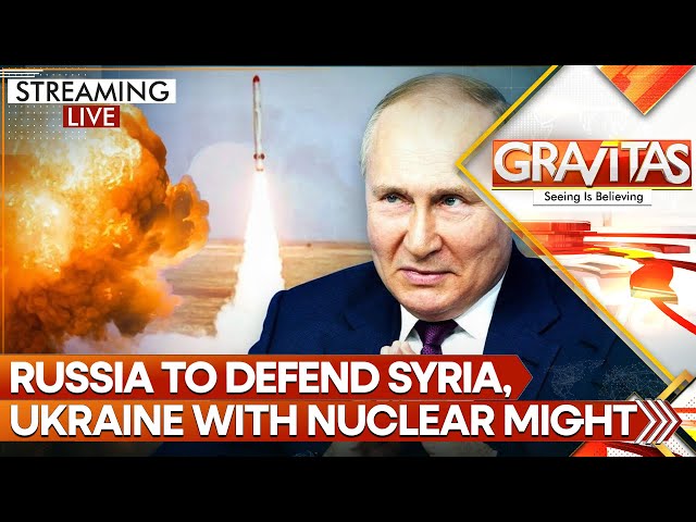 ⁣Russia To Defend Syria, Ukraine Strategic Interests With Nuclear Might | GRAVITAS LIVE  | WION