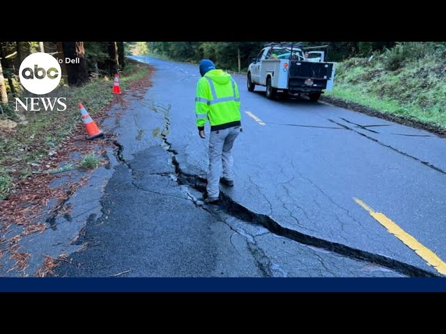 ⁣Earthquake triggers brief tsunami warning in California