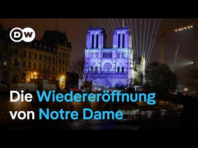 ⁣Auferstanden aus Ruinen: Notre-Dame erschein in neuem Glanz | DW Nachrichten