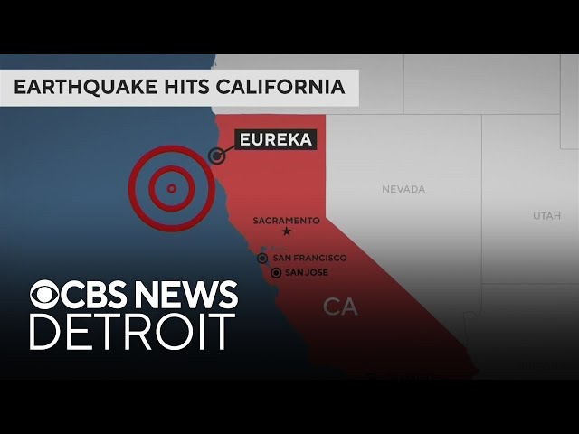 ⁣7.0 earthquake hits off Northern California coast