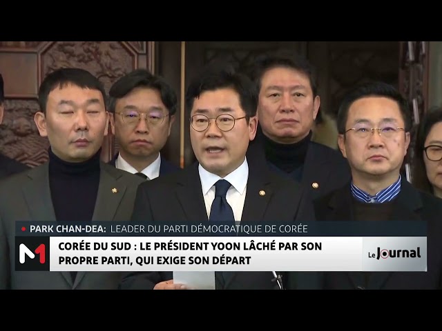 ⁣Corée : le président Yoon lâché par son propre parti, qui exige son départ